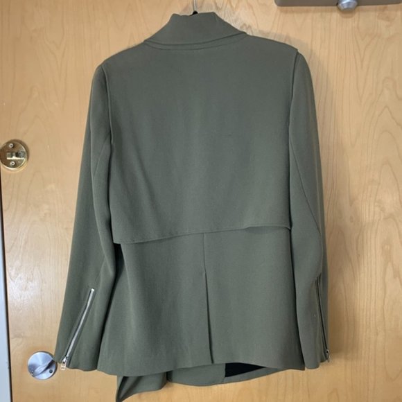 Aritzia Wilfred Mayet Jacket in Deep Lichen Green - Picture 5 of 16